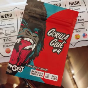 Sachet " Gorilla Glue #4 "